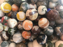 Set of 6 Hand-Rolled Porcelain Marbles