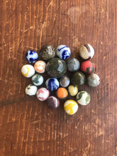 Set of 6 Hand-Rolled Porcelain Marbles