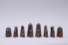 Soda Fired Chess Set with 'Pick-up Stick' Relief Design