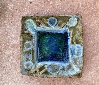 Square Dish w/ Recycled Glass